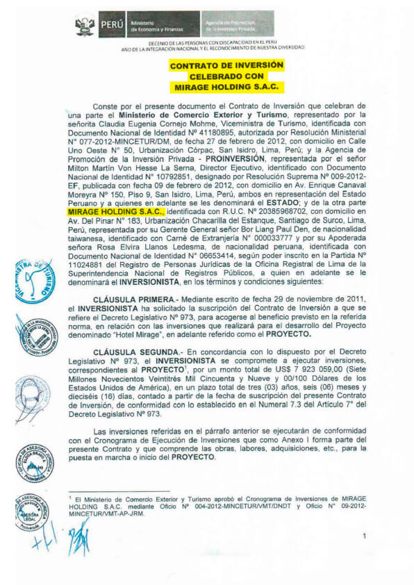 Previo MINCEUR - Certificacion 5 Estrelllas